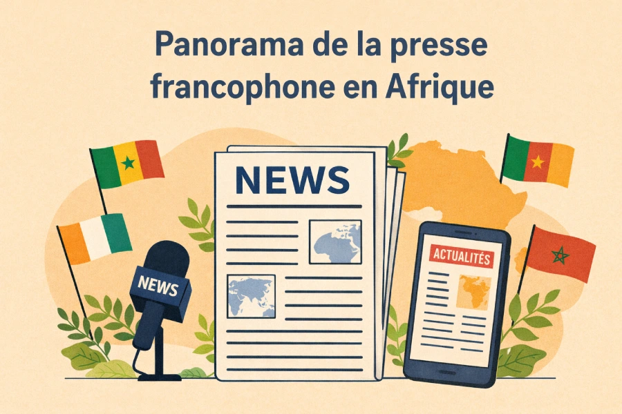 Presse francophone en Afrique